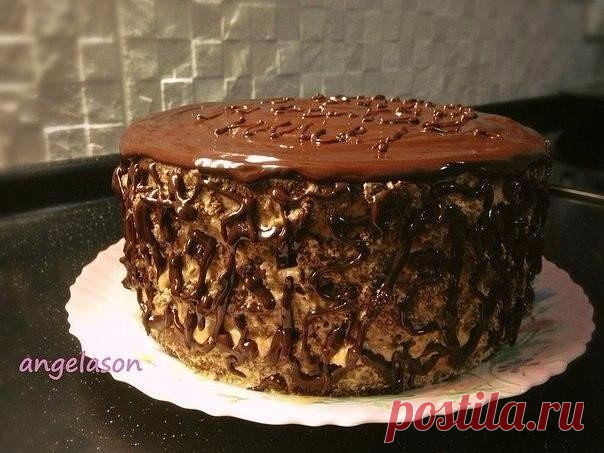 Запись на стене Самая вкусная - ШИФОНОВАЯ ПРАГА!У Шифонового бисквита очень легкая, рассыпчатая и влажная структура, поэтому такой бисквит не требует пропитки. Торт получается с насыщенным шоколадным цветом и вкусом.*** в этот раз я разлила тесто в две формы по 20 см. в диаметре каждая* получ..