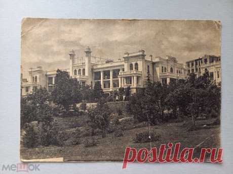 КРЫМ. СИМЕИЗ. САНАТОРИЯ ЦУССТРАХА - РАННИЕ СОВЕТЫ - ТИРАЖ 2000 ШТУК - АРТЕЛЬ ФОТОТИПОВ