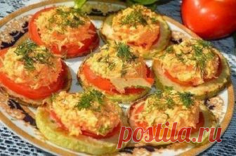 Любимая закуска из обжаренных кабачков, сыра и моркови