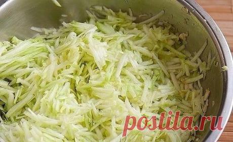 Котлеты из кабачков