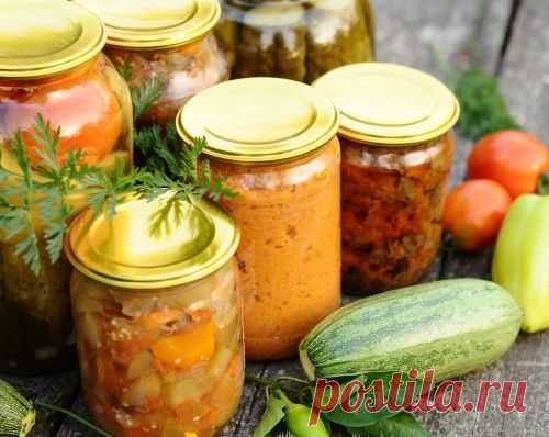 Салат на зиму из кабачков в томатном соусе