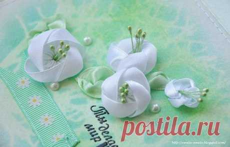 Милые цветочки — Сделай сам, идеи для творчества - DIY Ideas