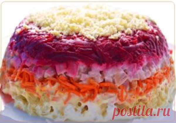Салат из копченой курицы и корейской морковки