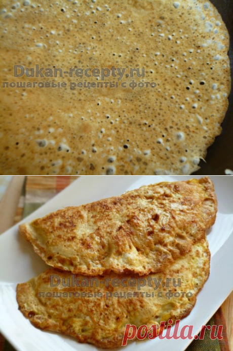Тонкие безДОПовые блинчики для Атаки - Рецепты для диеты Дюкана | Рецепты для диеты Дюкана
