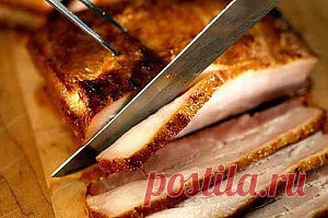 Сало копчёное