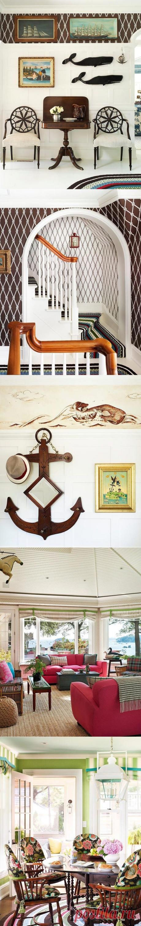 Морская стилистика в интерьере — Наши дома
