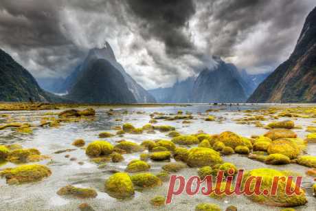 Heavy Clouds on Milford Sound by Loïc Lagarde / 500px