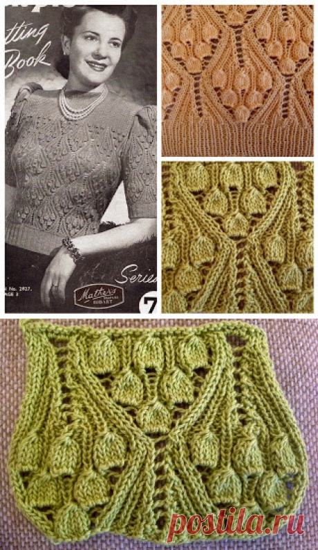 Knitting&amp;Design: Винтажные колокольчики.