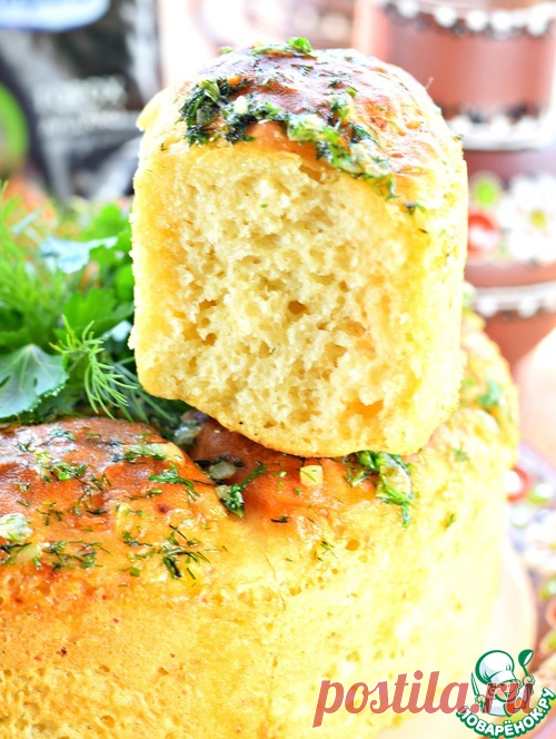 Гороховый булочник с луком – кулинарный рецепт