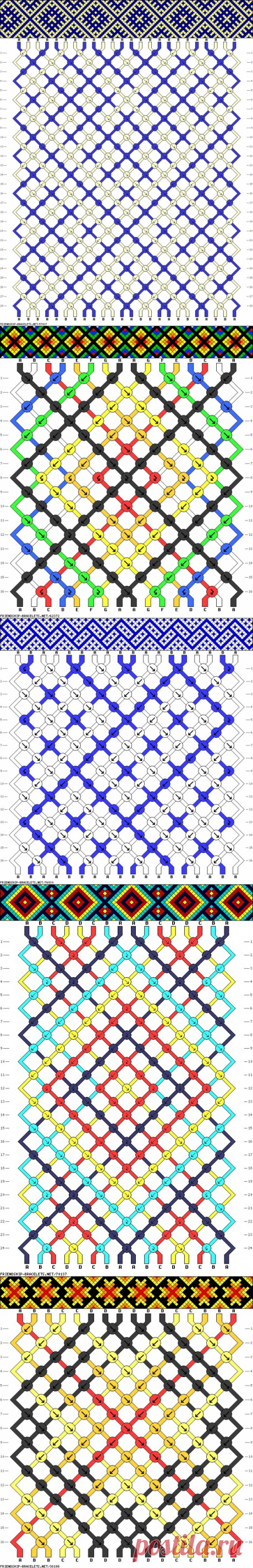 Схемы для фенечек