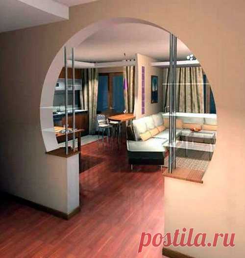 Возведение и отделка арок из гипсокартона | Роскошь и уют