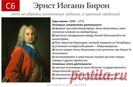 Эрнст Иоганн Бирон умер в Митавском дв / История цивилизаций!