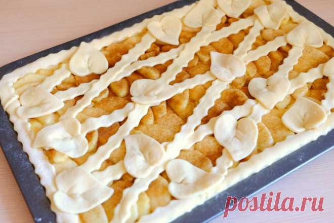 Дрожжевой пирог с яблоками и корицей - Простые рецепты Овкусе.ру