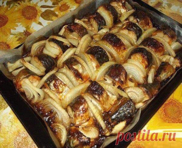 Скумбрия, запеченная в духовке - 5 рецептов