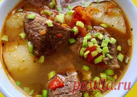 Шурпа по-татарски. Простой, но очень вкусный рецепт - Будет вкусно - 6 мая - Медиаплатформа МирТесен Сегодня я предлагаю давайте приготовить одно из самых вкусных татарских первых блюд - суп под странным названием Шурпа. Никаких особых ингредиентов и неимоверных затрат он не потребует, а вот результат впечатлит. Список ингредиентов будет в конце публикации, начну сразу с приготовления. Как - 6 мая - 43679485125 - Медиаплатформа МирТесен