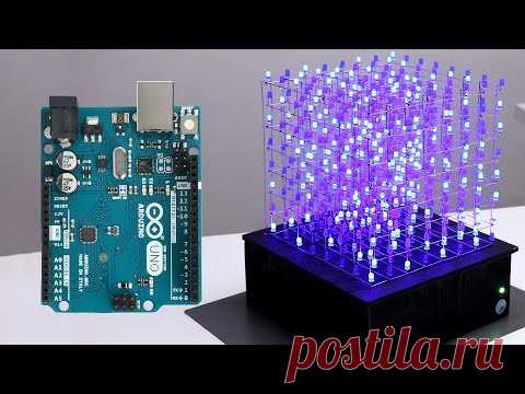 8x8x8 LED CUBE WITH ARDUINO UNO