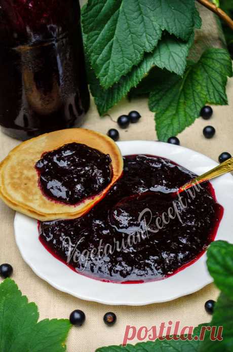Черная смородина с медом