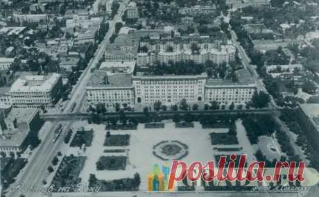 Ростов-на-Дону, Россия - вид на город - 1958-й год - г3747 | GRADY.ru