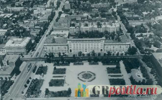 Ростов-на-Дону, Россия - вид на город - 1958-й год - г3747 | GRADY.ru