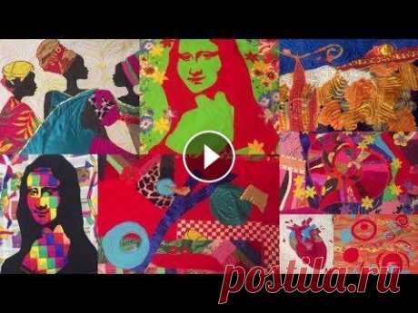 МОИ ЛОСКУТНЫЕ КАРТИНЫ #геллачара#рукоделие - Инстаграм - Шикарный лоскутный кот - Лоскутная рыбка - Лоскутный ковер без отходов - Крейзи пэчворк Декор коробки - Лоскутная п...