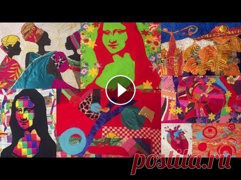 МОИ ЛОСКУТНЫЕ КАРТИНЫ #геллачара#рукоделие - Инстаграм - Шикарный лоскутный кот - Лоскутная рыбка - Лоскутный ковер без отходов - Крейзи пэчворк Декор коробки - Лоскутная п...