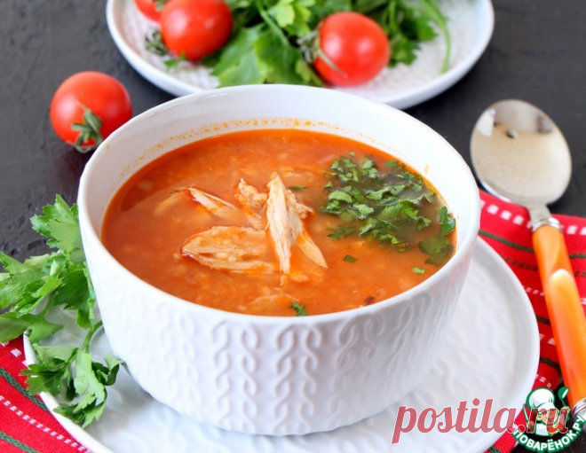 Алжирский куриный суп с кус-кусом – кулинарный рецепт