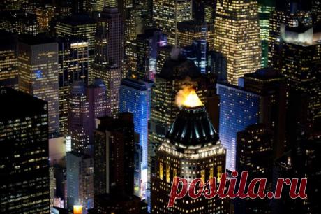 Ночной Лос-Анжелес и Нью-Йорк (20 фото) | Чёрт побери
