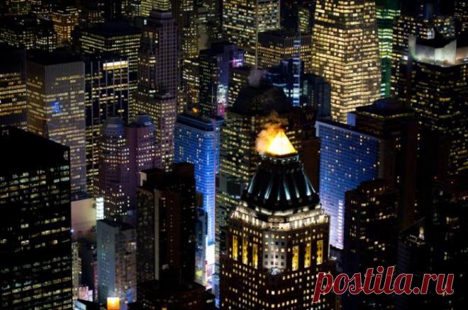 Ночной Лос-Анжелес и Нью-Йорк (20 фото) | Чёрт побери