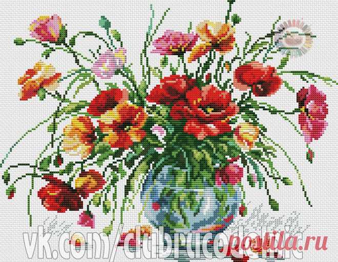 #Цветы
#Натюрморты
#вышивка #схемы #рукоделие #handmade #хомячки #clubrucodelnic