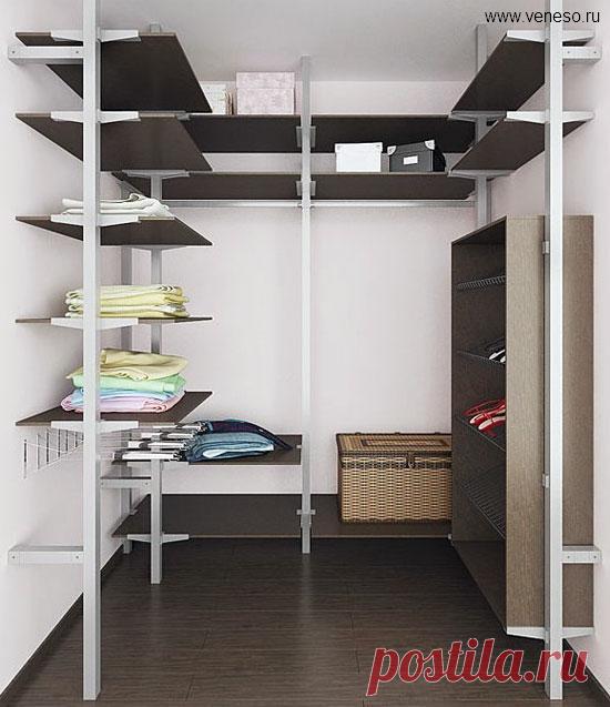 Гардеробная система своими руками