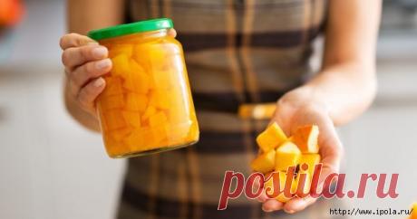 Рецепт заготовки из тыквы с апельсином на зиму
