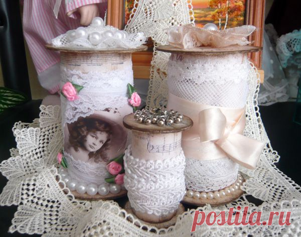 Винтажные катушечки от Мурчеллы_МК