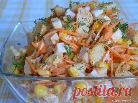 Самые ходовые и вкусные салаты с кукурузой.