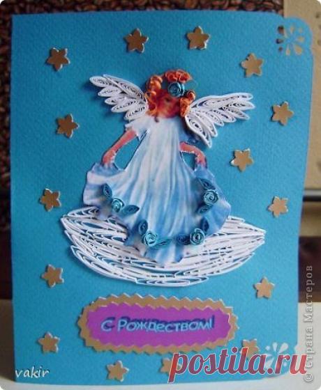 Открытка с рождеством христовым сделать своими руками