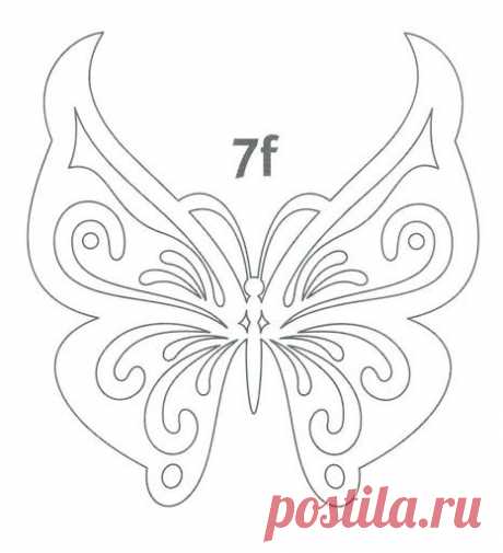 Метелики для декору: добірка шаблонів | Ідеї декору