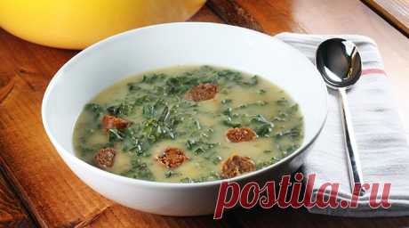 Рецепт самого известного блюда португальской кухни – супа Caldo verde.
