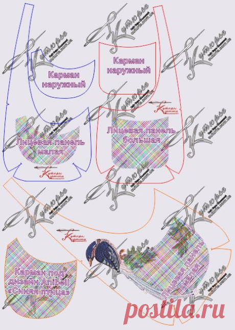 [Шитье] Стильная сумка, рюкзачок-трансформер и аппликации «Розы Эли Сааб». Готовые выкройки + мастер-класс