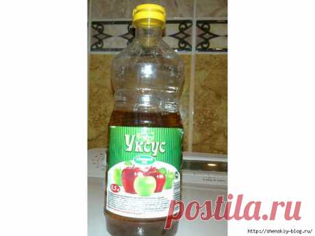 Ябочный уксус в рецептах красоты!.