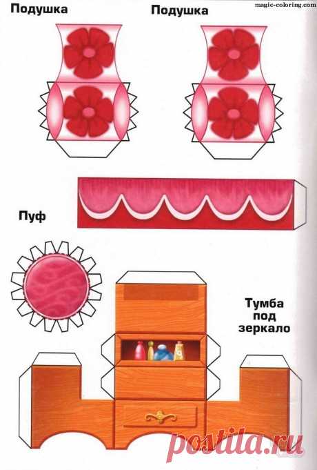 Бумажные куклы для вырезания с одеждой. Бумажная мебель для кукол и мелочи: распечатать. Бумажные куклы Барби, Винкс и Монстер Хай с одеждой для вырезания. Бумажные куклы мальчики с одеждой для вырезания: распечатать