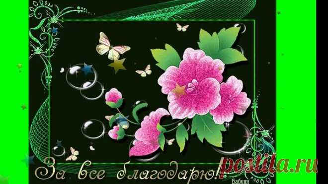 ЗА ВСЁ ТЕБЯ БЛАГОДАРЮ!