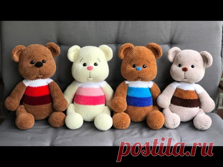 Родной мишка по мк от Натальи Лариной ❤️