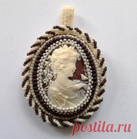 И опять камея | biser.info - всё о бисере и бисерном творчестве