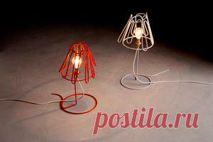 Изготовление светильников из проволоки