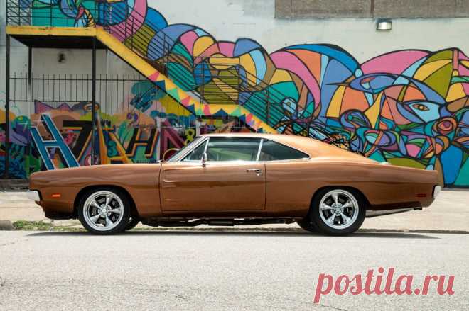 Классический Dodge Charger получил 700-сильный V8 от Challenger Hellcat