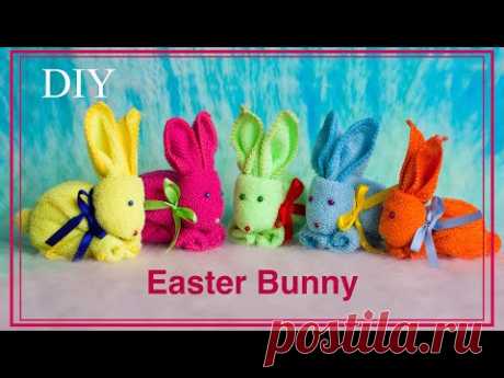 ЗАЙЧИК из ПОЛОТЕНЦА | EASTER BUNNY. BUNNY of TOWELS