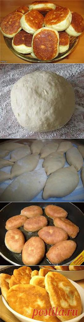 Жареные пирожки БЕЗ дрожжей. Вкусно и быстро