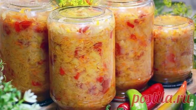 ЗАГОТОВКА на Зиму 3 в 1: СОЛЯНКА, ЩИ, Начинка для пирогов. Зимой пригодится!