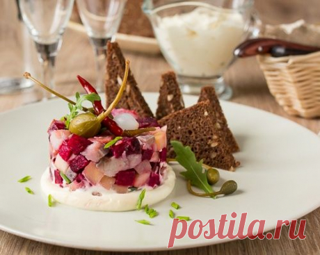 СЕЛЬДЬ СО СВЕКЛОЙ ПО-ТАТАРСКИ