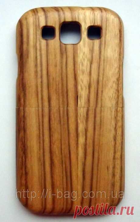 Купить Чехол для Samsung Galaxy S III из дерева Зебра в Киеве от компании &quot;&quot;i-BAG&quot; — интернет-магазин техники Apple и эксклюзивных аксессуаров&quot; - 15347699
