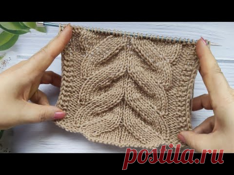 Mock Cable Knit Stitch | Falsches Zopfmuster stricken | Punto Finta Treccia | Punto  Fausse Torsade